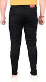 Boyfriend Men Black Jeans